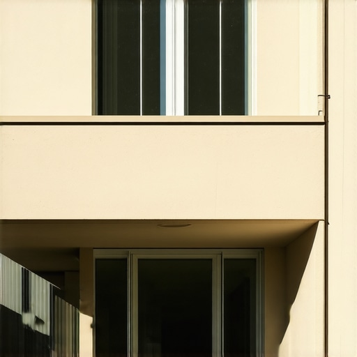 Smart window with automated tinting in a modern home