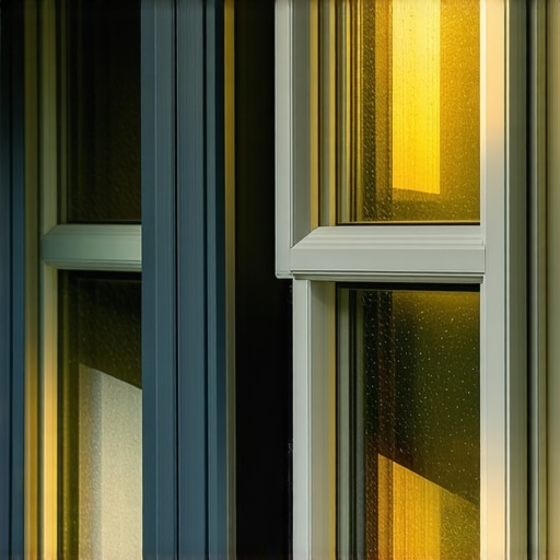 Modern window with reflective coating in a clean, stylish home environment.