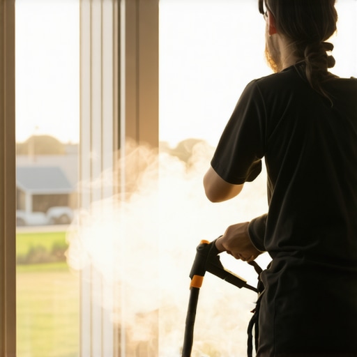 How to Clean Window Tracks the Lazy Way with a Steam Cleaner