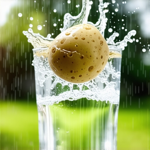 The $1 Potato Trick for Keeping Rain Off Your Glass