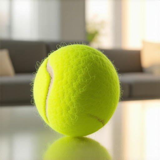 The $4 Tennis Ball Hack for Removing Scuffs from Glass Doors