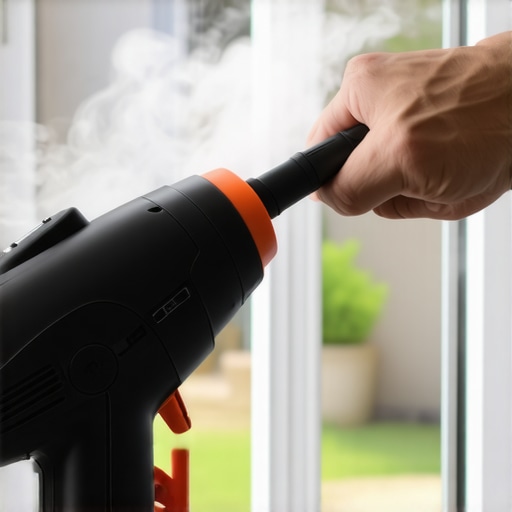 The Best Way to Clean Grimy Window Tracks Using a Handheld Steamer