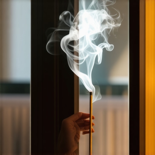 The Easy Way to Detect Drafts Using a Single Stick of Incense
