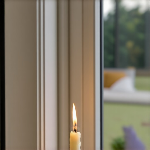 The One-Minute Candle Test to See if Your Window Frames are Leaking Air