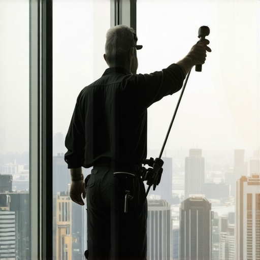 The Rain-Repellent Trick Used by Professional High-Rise Window Cleaners