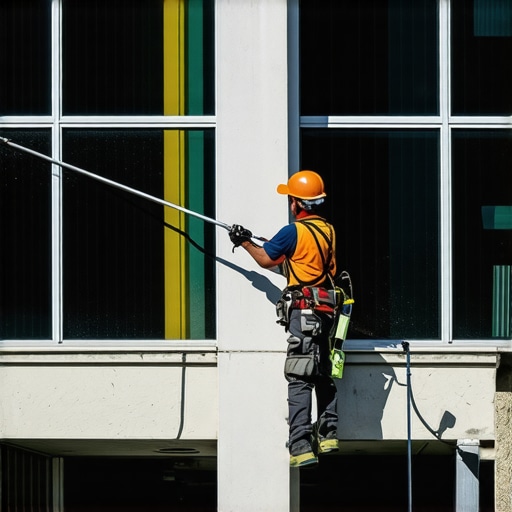 The Secret to Cleaning High Windows Safely Without a Tall Ladder