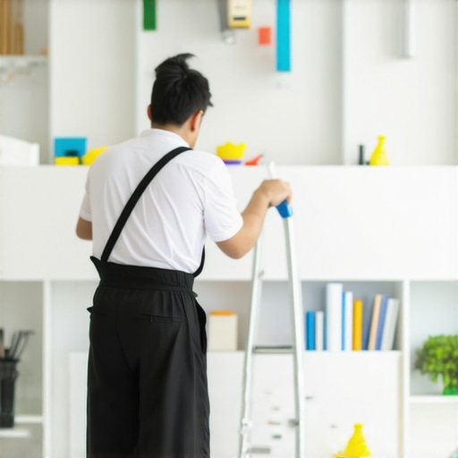 Why Pro Cleaners Always Work from the Top Down (and Why You Should Too)