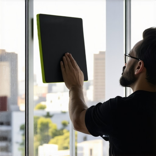 Why We Use Blackboard Erasers to Finish Our Window Cleaning Projects