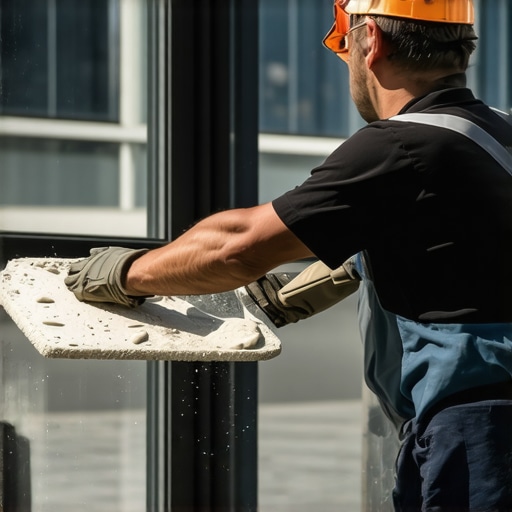 Why We Use Clay Bars to Clean Industrial Window Grime