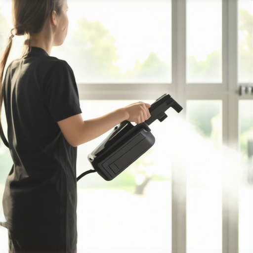 Why We Use a Steam Cleaner to Sanitize Window Tracks