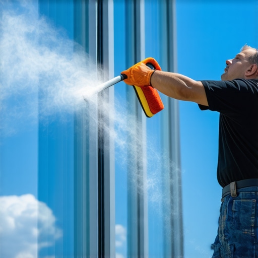 Why a Dry Microfiber Cloth Works Better Than a Squeegee for High Windows