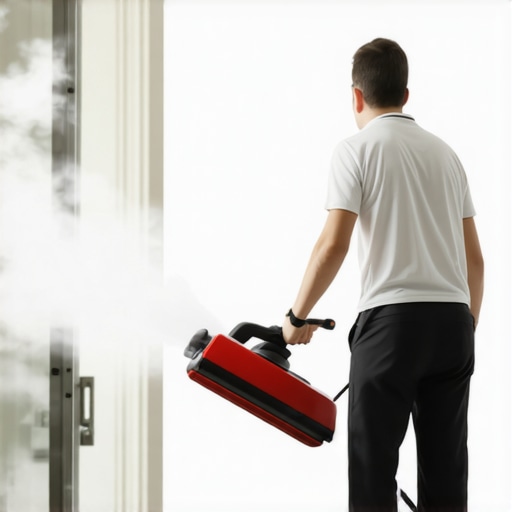 How to Clean Sliding Track Grime with a Steam Cleaner