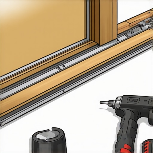 How to Repair a Sliding Door Track That Has Been Dented