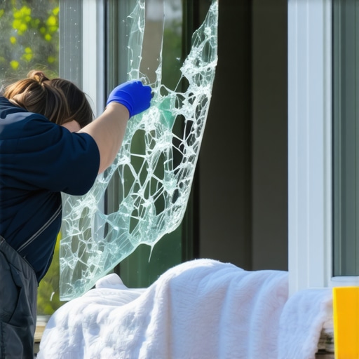 Immediate Steps to Take When Your Front Window Shatters