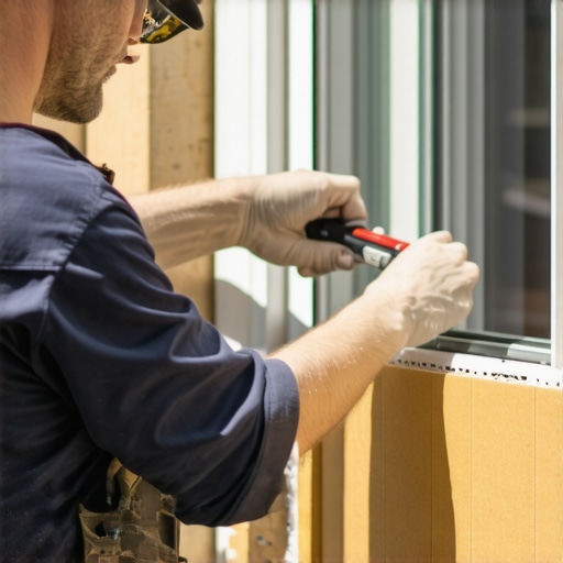 The $2 Cardboard Template for Perfect Window Caulking