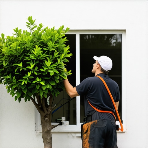 The $5 Shrub Protection Strategy for Exterior Window Cleaning Day