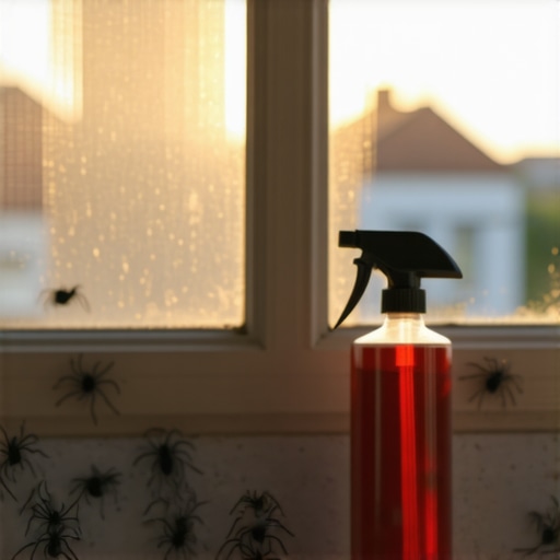 The Essential Oil Spray That Stops Spiders from Nesting in Your Window Sills
