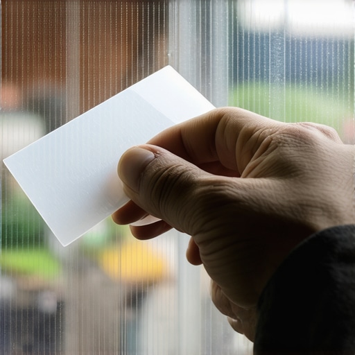 The Safest Way to Scrape Sticky Tape Off a Window Pane