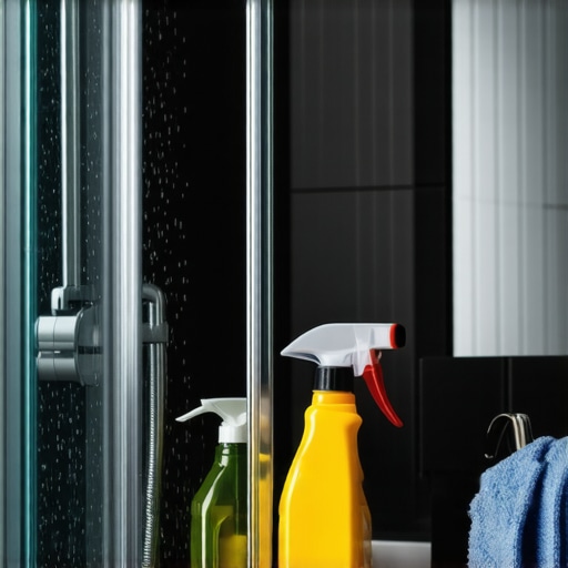 The Secret to Getting Hard Water Spots Off Shower Doors
