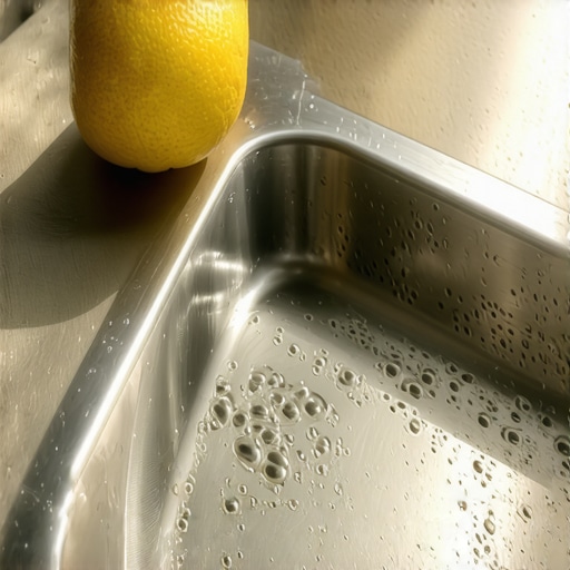 The Simple Trick for Removing Hard Water Stains with a Lemon