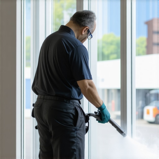 The Steam Cleaner Method for Sterilizing Hospital Window Tracks Safely