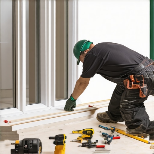The String and Weight Method for Aligning New Window Frames