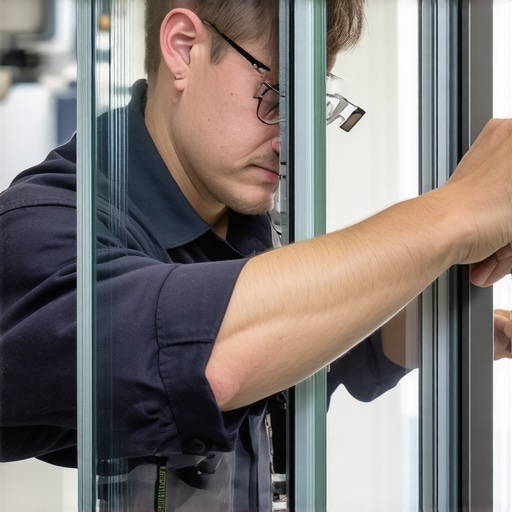 The Suction Cup Method for Re-Centering Glass in Metal Frames