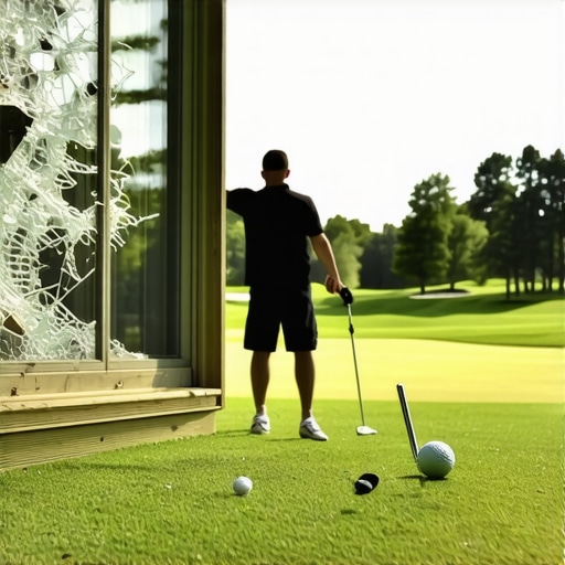 What to Do Immediately After a Golf Ball Breaks Your Window