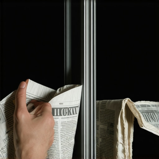 Why Old Newspaper Still Beats Modern Cloth for Streak-Free Mirrors