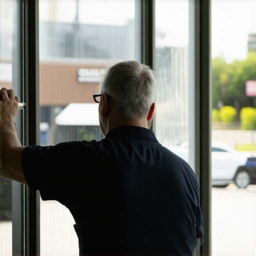 Why We Use a Clay Bar to Clean Industrial Grime from Storefronts