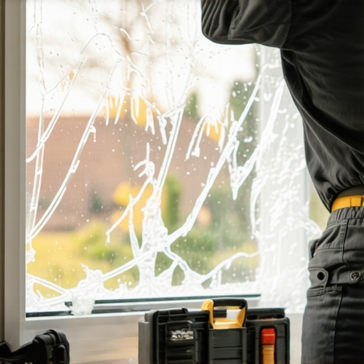 How to Secure a Shattered Pane Until the Repairman Arrives