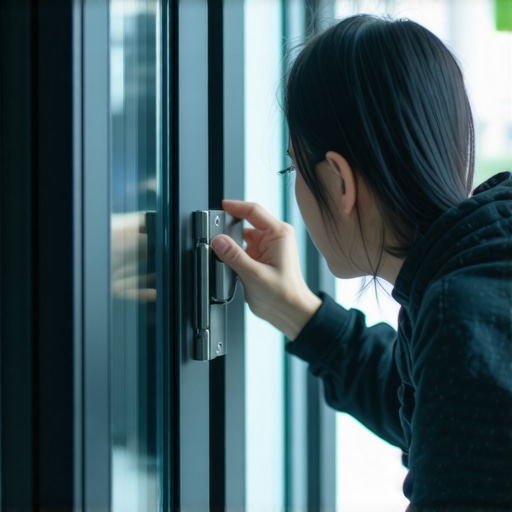 How to Stabilize a Wobbly Glass Door with This Simple Adjustment