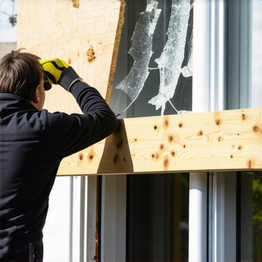The Best Way to Secure a Broken Window Until the Pro Arrives