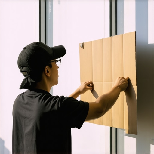 The Cardboard Shield Trick for Painting Window Frames Fast