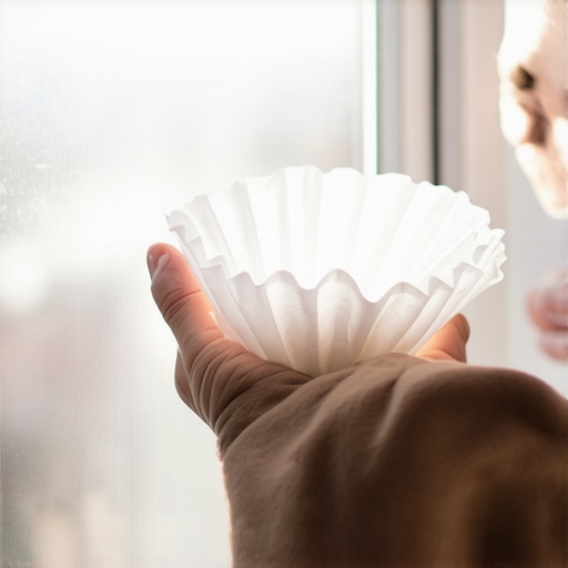 The Coffee Filter Trick for Polishing Stubborn Window Corners