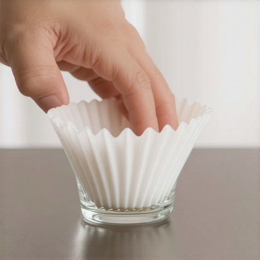 The Coffee Filter Trick for a Lint-Free Glass Finish
