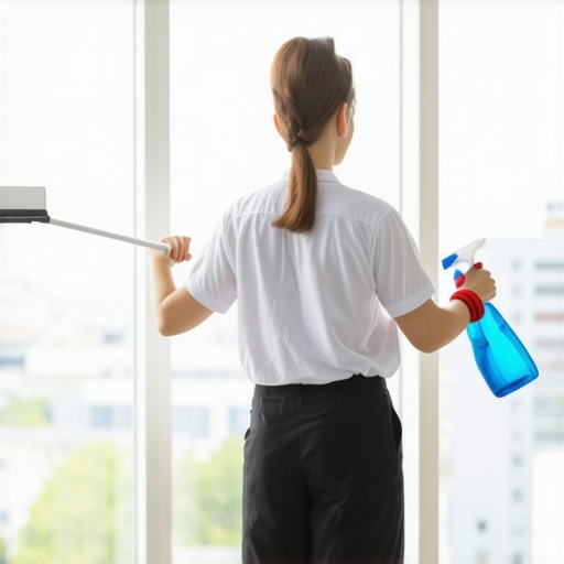 The Fast Way to Clean Office Windows Without Streaks