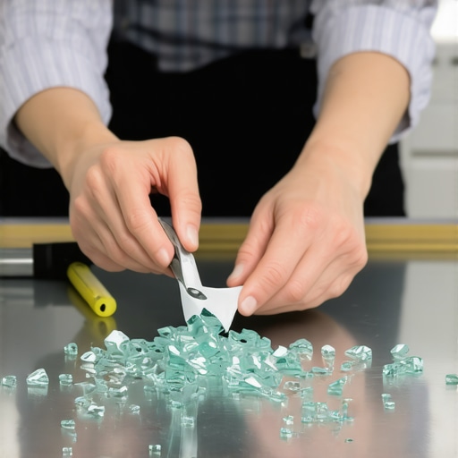 The Painter's Tape Hack for Removing Broken Glass Shards