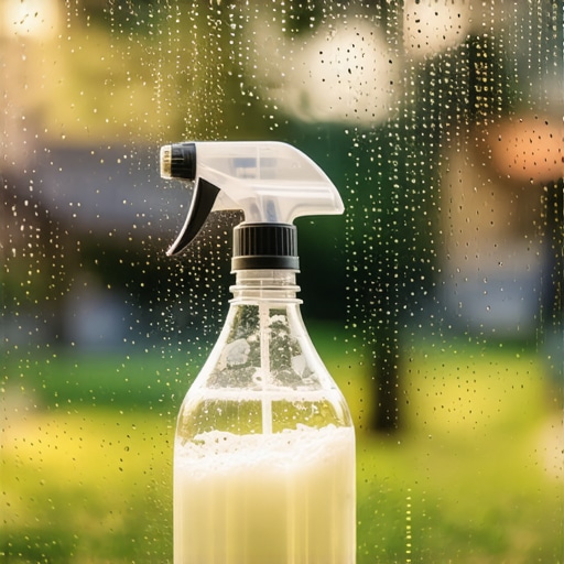 The Vinegar and Cornstarch Spray That Ends Streaky Glass