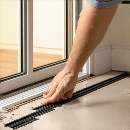 Fixing the Gap Under Your Sliding Patio Door for Better Insulation