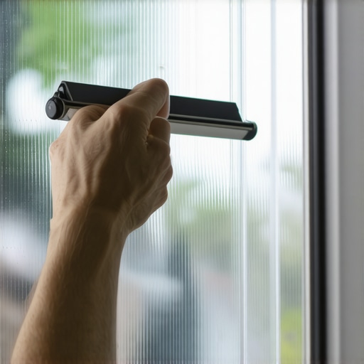 How to Apply Privacy Film to Your Bathroom Window Without Bubbles