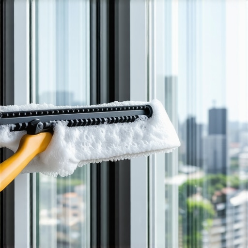 How to Clean Commercial Glass Without Leaving Water Spots