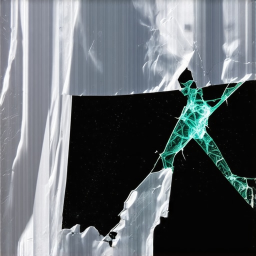 How to Temporary Fix a Cracked Window with Clear Tape
