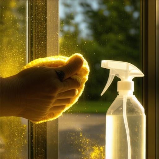 The Best Homemade Solution for Cleaning Pollen Off Your Windows