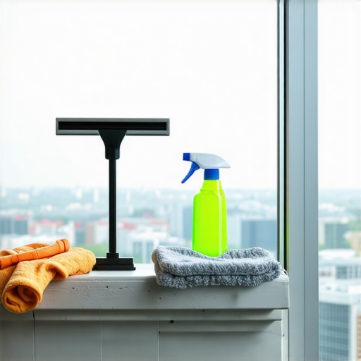 The Essential Kit for Cleaning High-Rise Office Windows