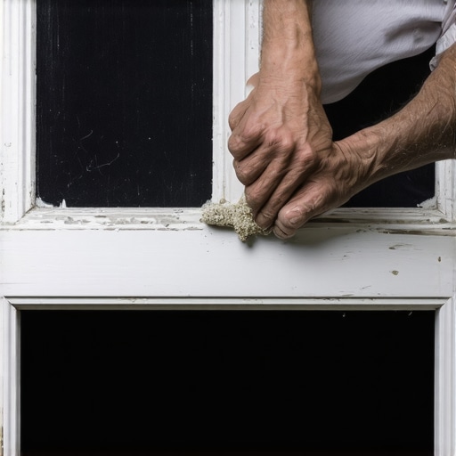 The Proper Way to Sand Old Sash Frames