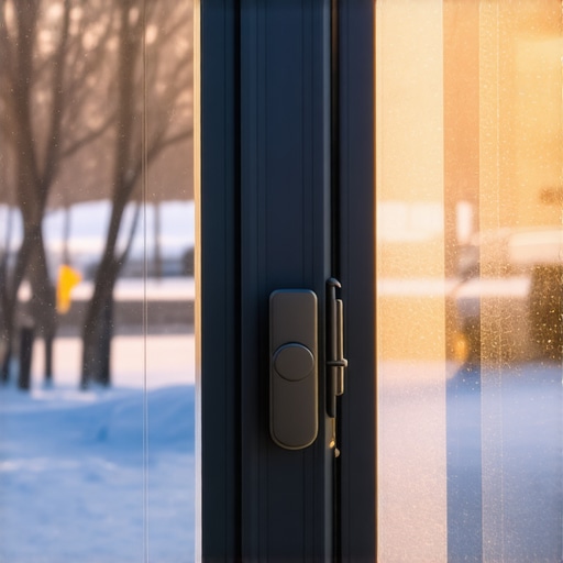 Why your sliding door lock is stuck in the morning
